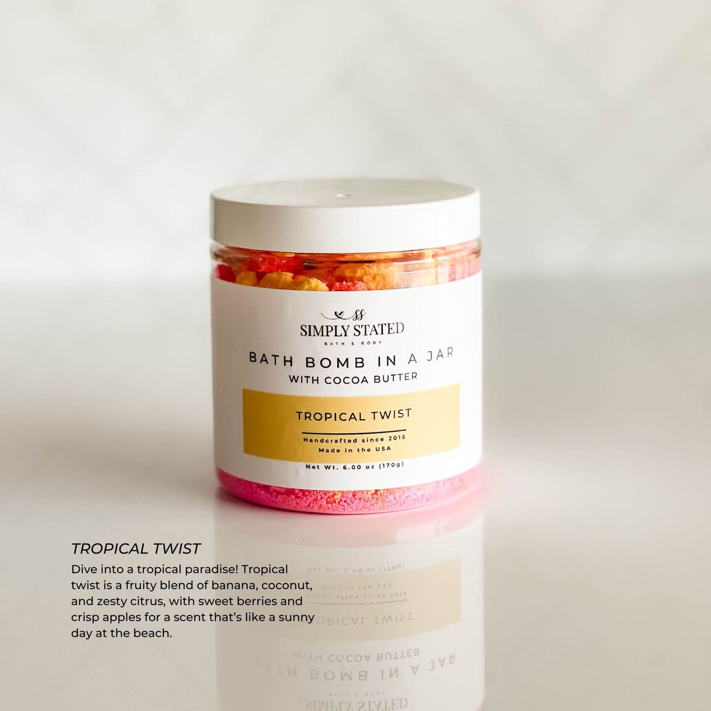 Tropical Twist Bath Bomb Powder