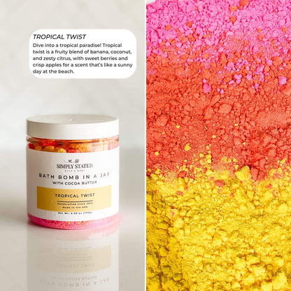 Tropical Twist Bath Bomb Powder