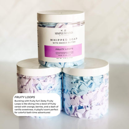 Fruity Loops Kids Whipped Soap