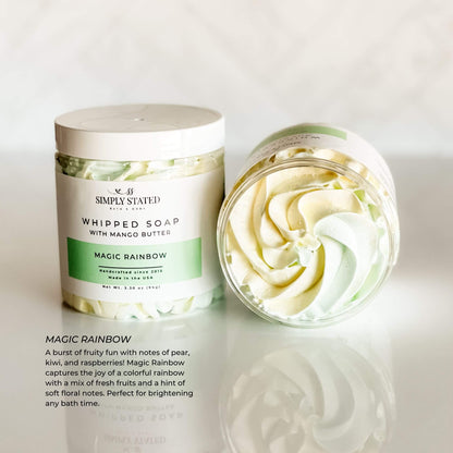 Magic Rainbow Kids Whipped Soap