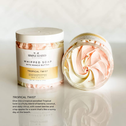 Tropical Twist Kids Whipped Soap