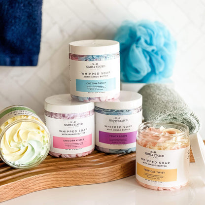 Cotton Candy Kids Whipped Soap
