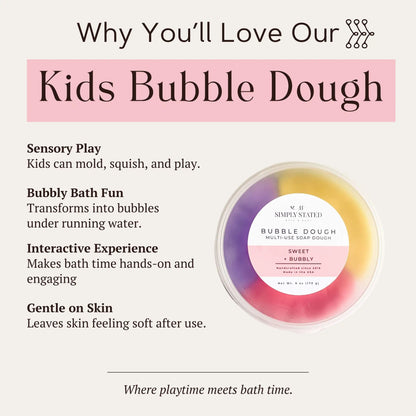 Bright + Bubbly Bubble Dough | Playful Bubbly Fun