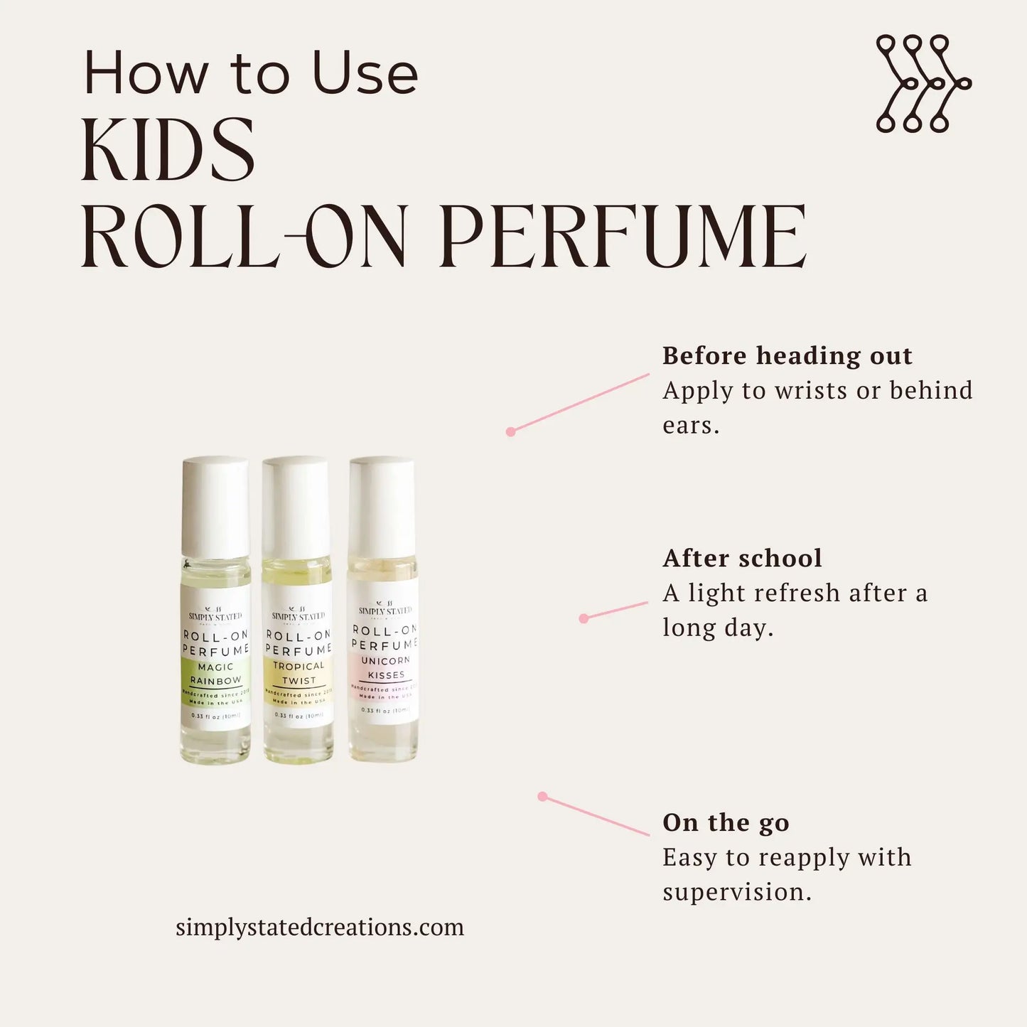 Magic Rainbow Kids Roll-On Perfume