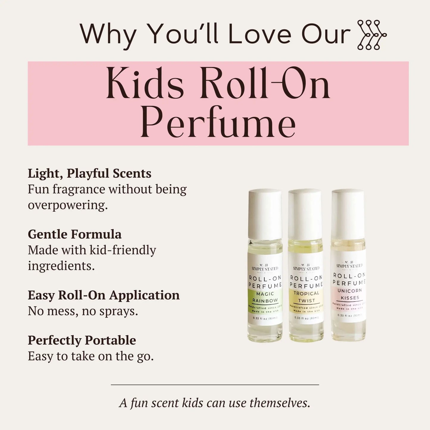 Magic Rainbow Kids Roll-On Perfume