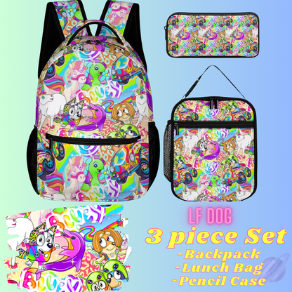 LF DOG-3 PIECE BACKPACK SET-PREORDER CLOSING 7/3