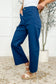 Little Strolls Straight Leg Trousers in Royal Blue