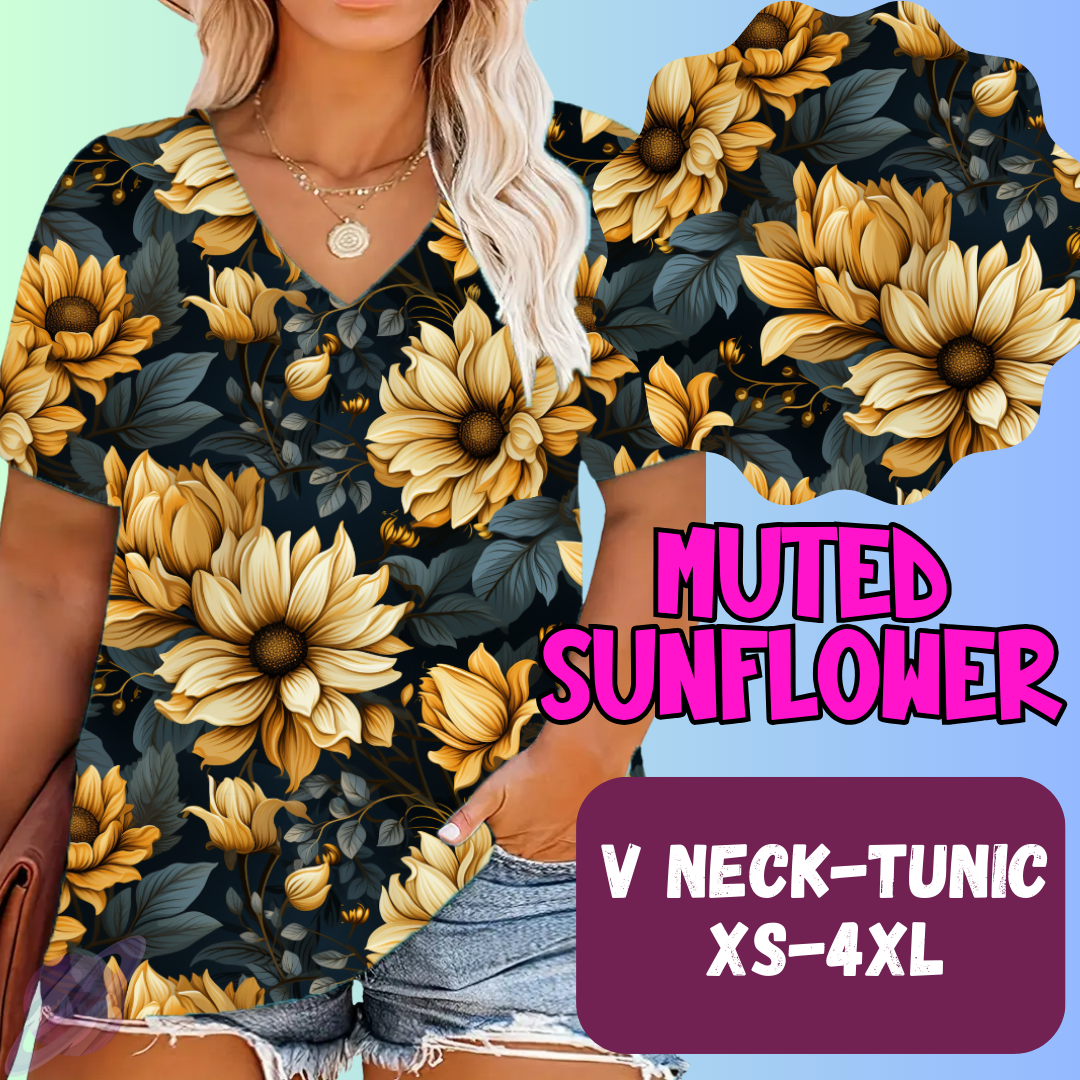 MUTED SUNFLOWER-PPO 13- TOPS AND BOTTOMS-PREORDER CLOSING 6/15