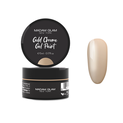 Gold Chrome Gel Paint
