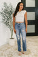 Maureen High Rise Distressed Bootcut Jeans