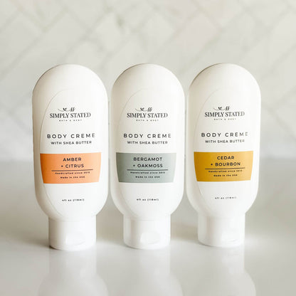 Amber + Citrus Men’s Body Creme