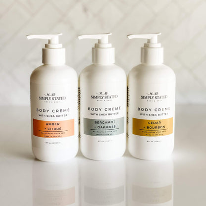 Amber + Citrus Men’s Body Creme