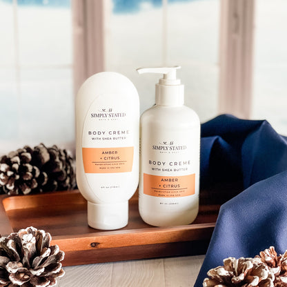 Amber + Citrus Men’s Body Creme