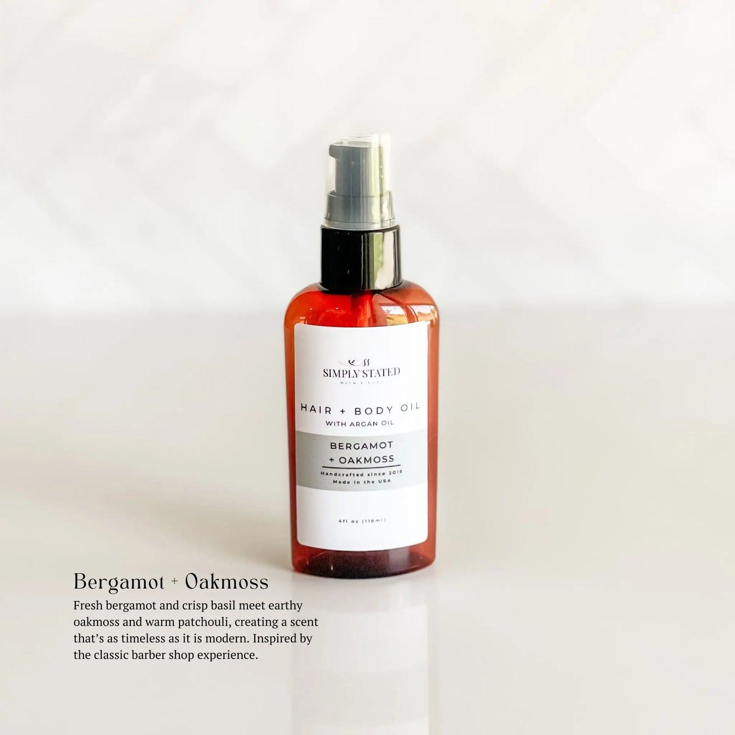 Bergamot + Oakmoss Beard & Body Oil