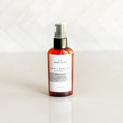 Bergamot + Oakmoss Beard & Body Oil