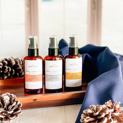 Amber + Citrus Beard & Body Oil