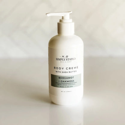Bergamot + Oakmoss Men’s Body Creme