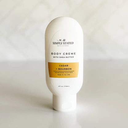 Cedar + Bourbon Men’s Body Creme