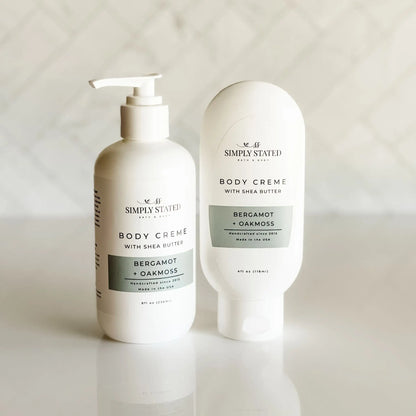 Bergamot + Oakmoss Men’s Body Creme