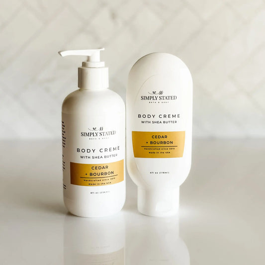 Cedar + Bourbon Men’s Body Creme