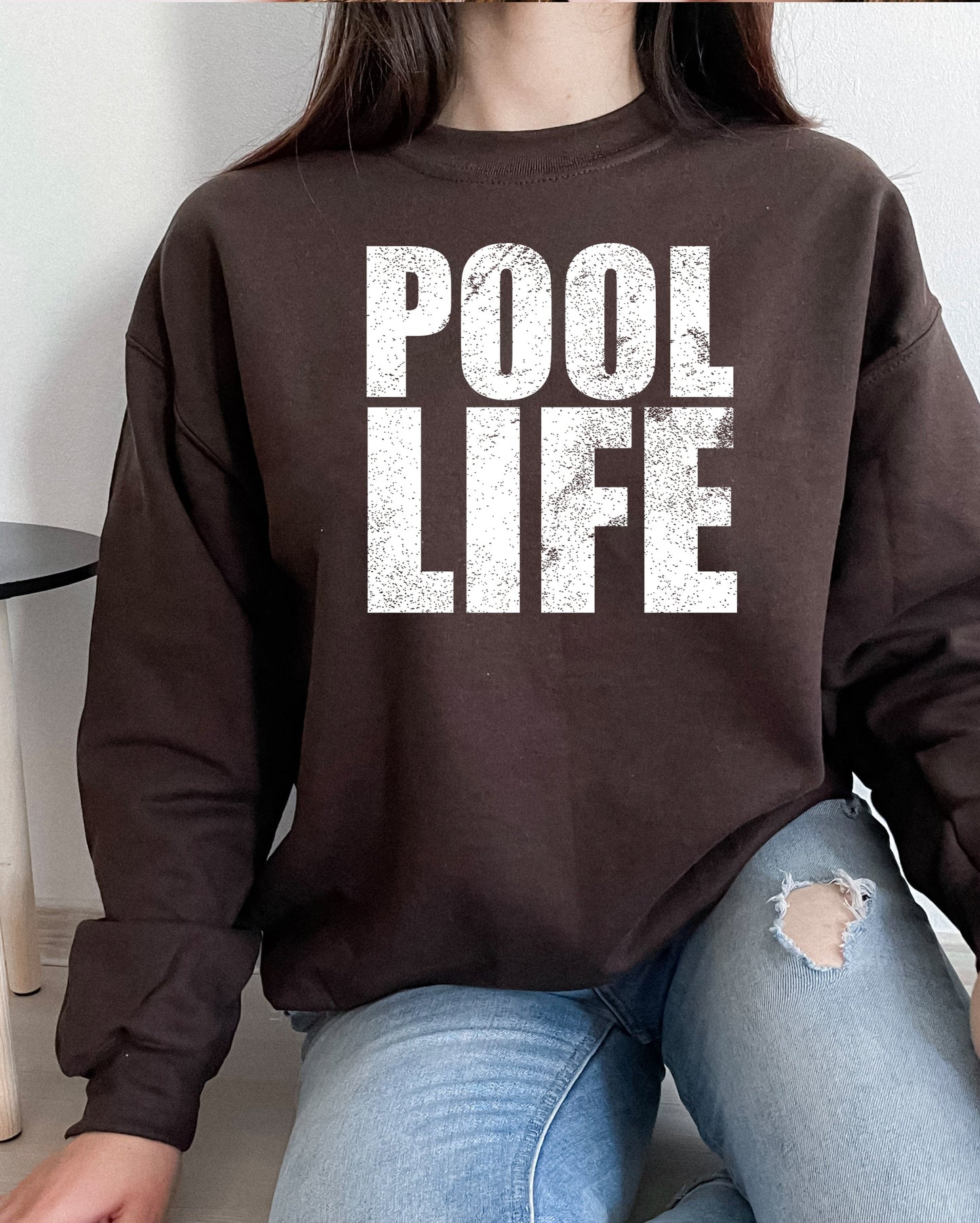 Pool Life Distressed Graphic Tee