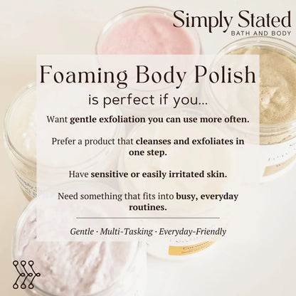 Coconut Milk + Mango Foaming Body Polish
