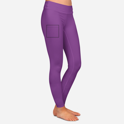CLEARANCE Solid with Pockets - High-quality Handcrafted Vibrant Leggings