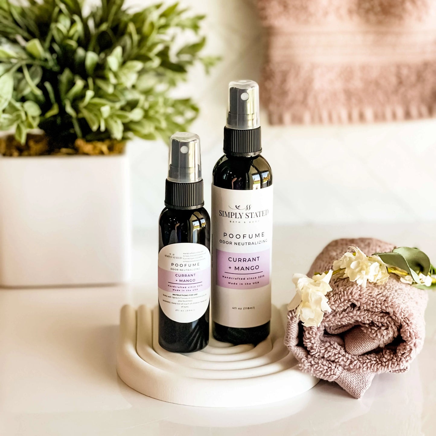 Currant + Mango Poofume | Bathroom Odor Neutralizing Spray