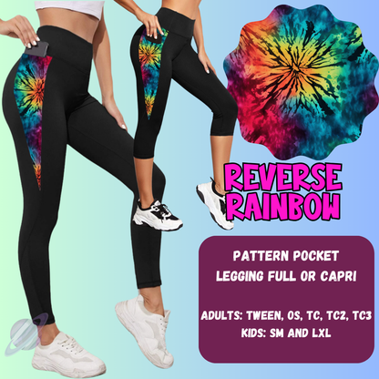 REVERSE RAINBOW-PPO 13- TOPS AND BOTTOMS-PREORDER CLOSING 6/15