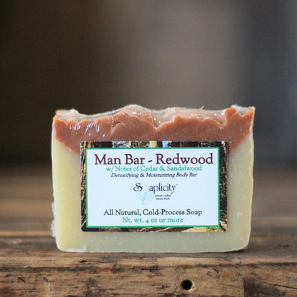 Redwood Soap Man Bar