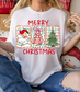 Retro Christmas Trio Graphic Tee and Sweatshirt