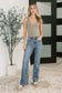 Robin High Waist Bootcut with Fray Hem