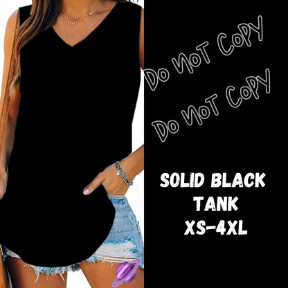 SOLID BLACK -PATTERN PANEL OUTFIT RUN-SOFT CLOSE 7/10 HARD CLOSE 7/12