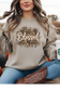 Blessed in Leopard Sweatshirt