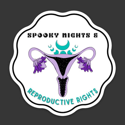 "Spooky Nights & Reproductove Rights" Magnet
