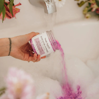 Sea Salt + Orchid Bath Bomb Powder