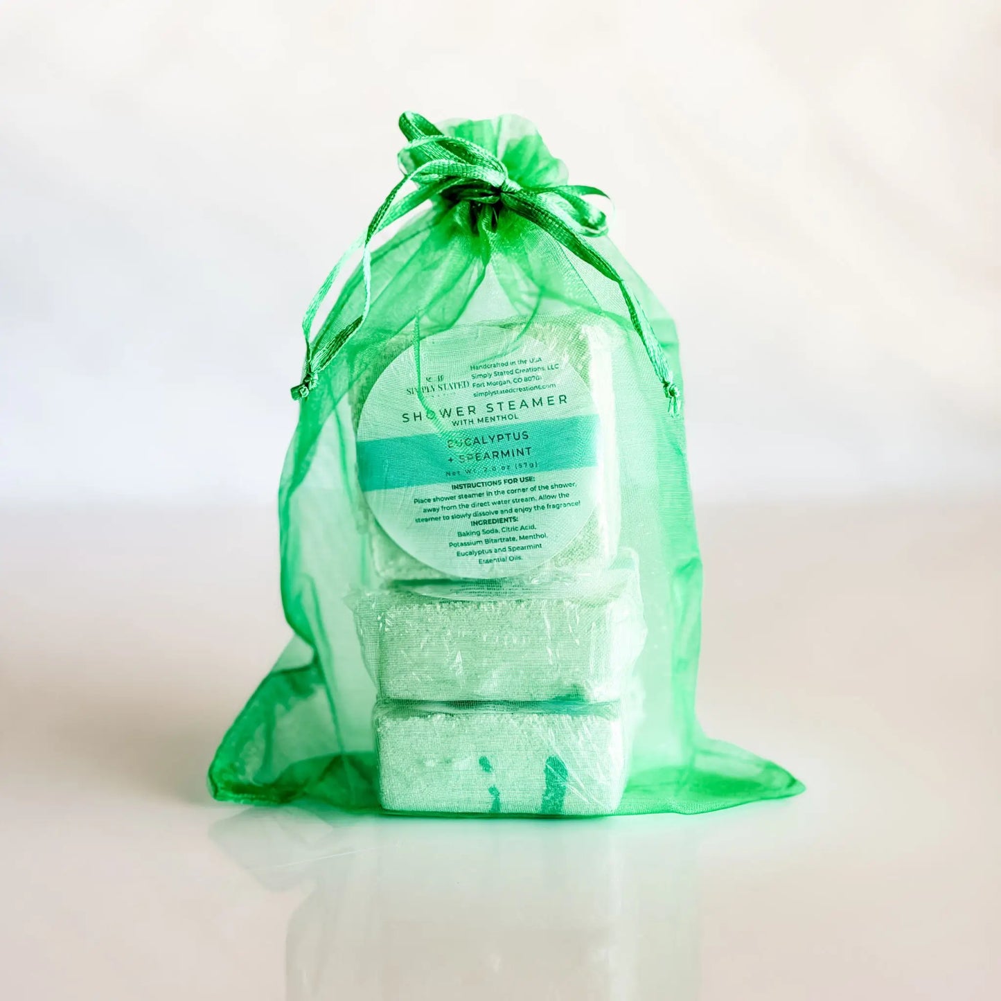 Eucalyptus + Spearmint Shower Steamers (3-Pack)