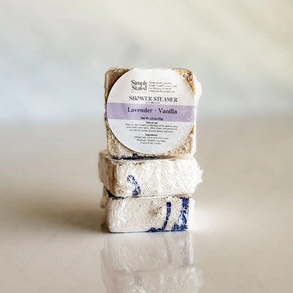 Lavender + Vanilla Shower Steamers (3-Pack)