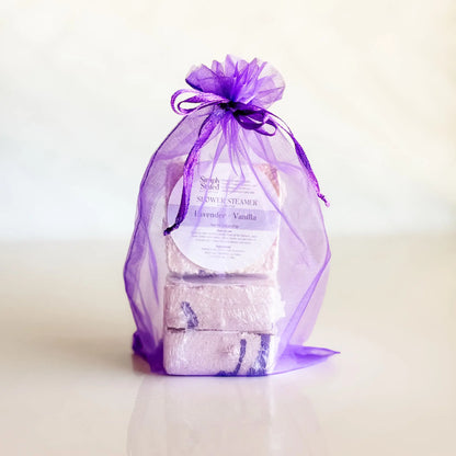 Lavender + Vanilla Shower Steamers (3-Pack)