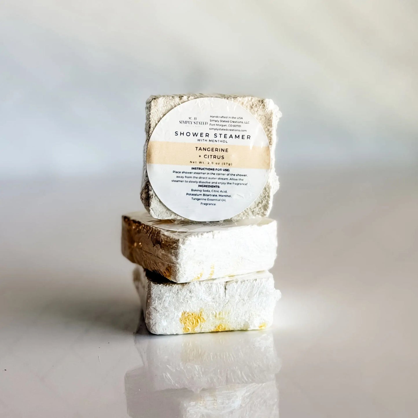Tangerine + Citrus Shower Steamers (3-Pack)