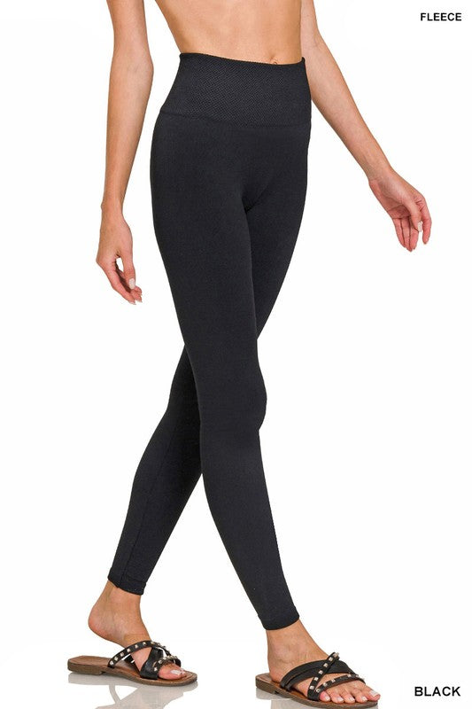 Sweet Steppin' High Waist Leggings in Black