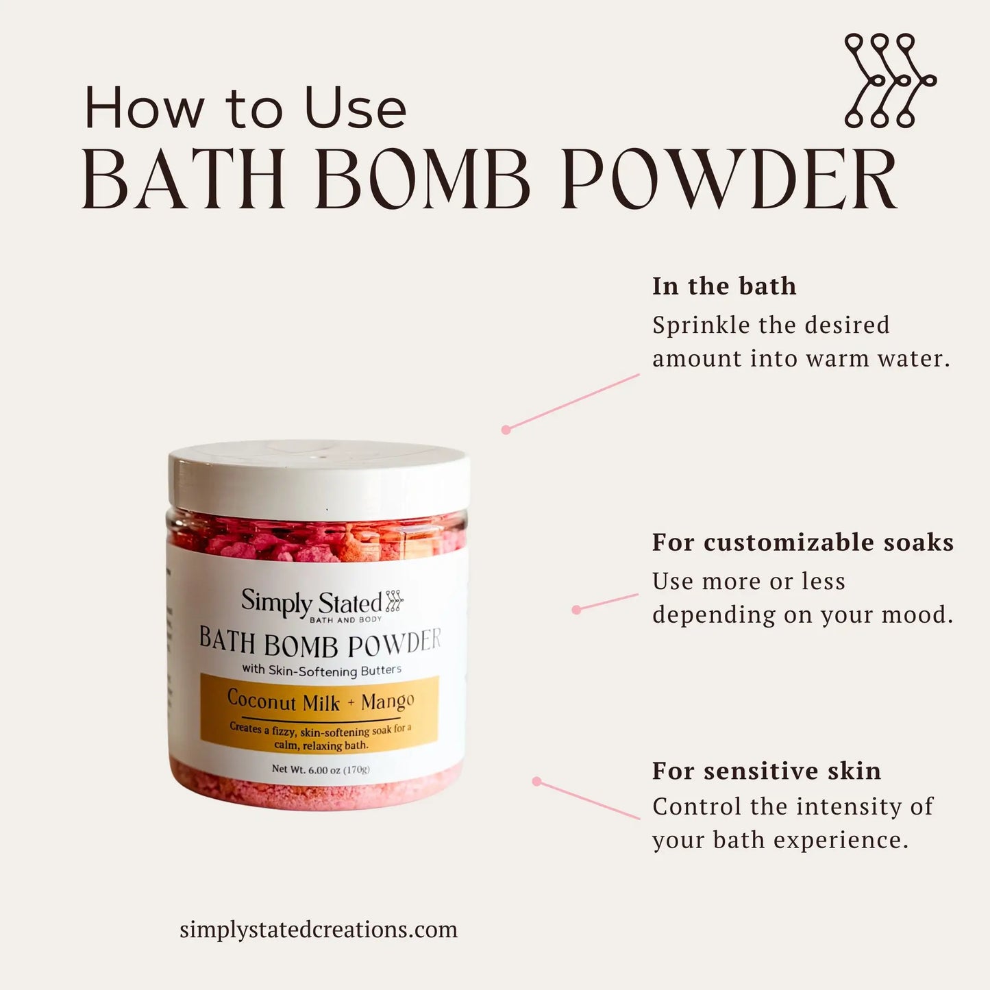 Sea Salt + Orchid Bath Bomb Powder