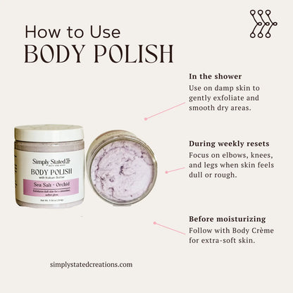 Warm Vanilla + Sugar Body Polish