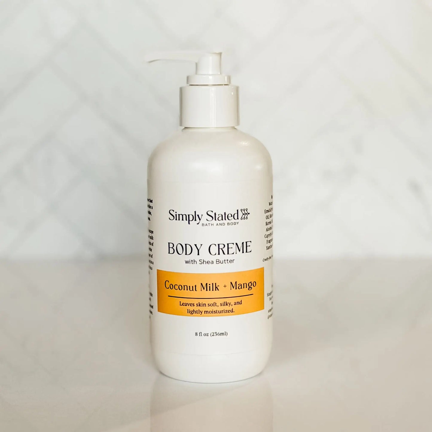 Coconut Milk + Mango Body Creme