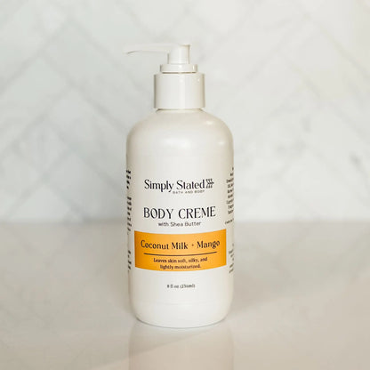 Coconut Milk + Mango Body Creme