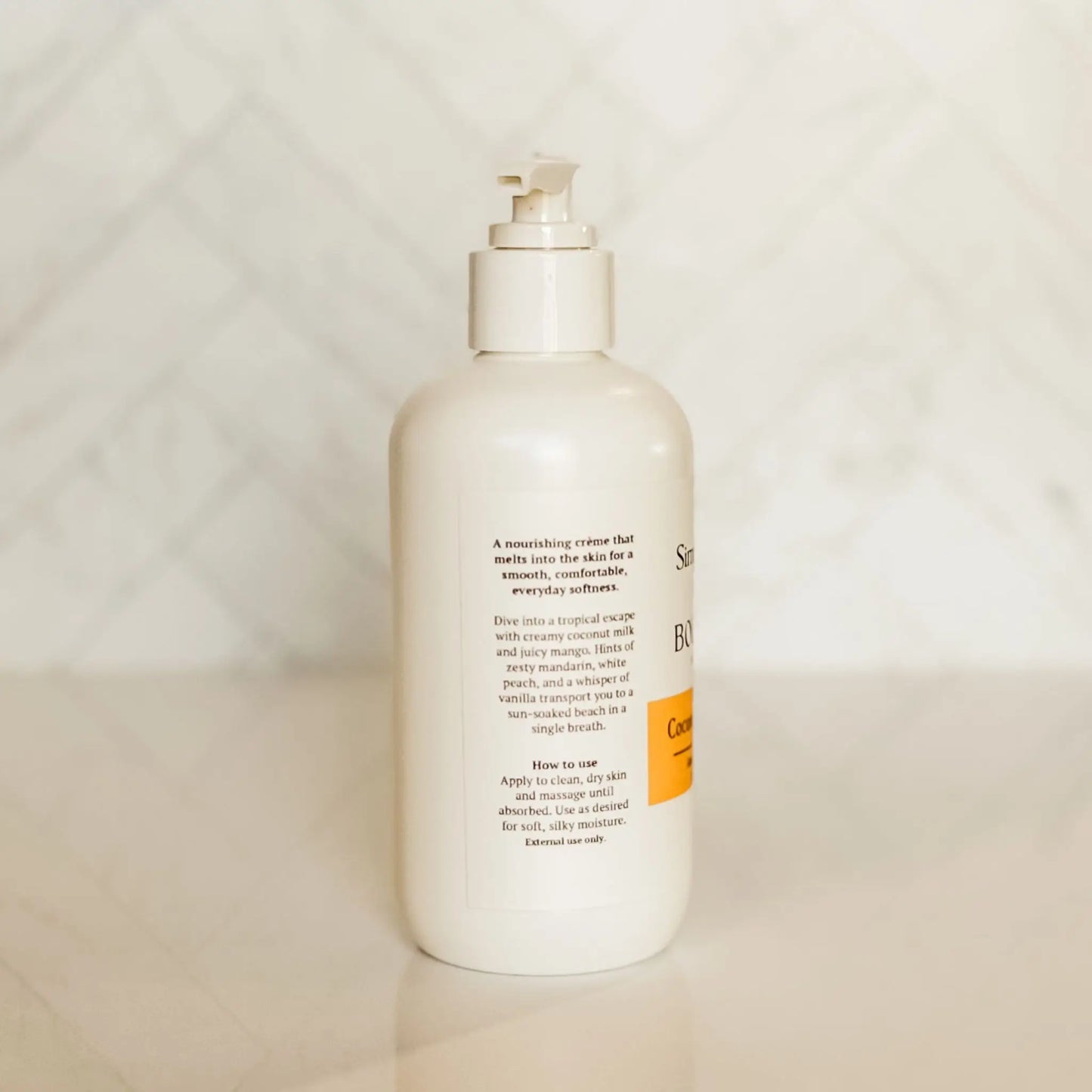 Coconut Milk + Mango Body Creme