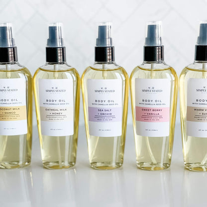 Signature Body Oil – Lightweight Hydrating Body & Massage Oil
