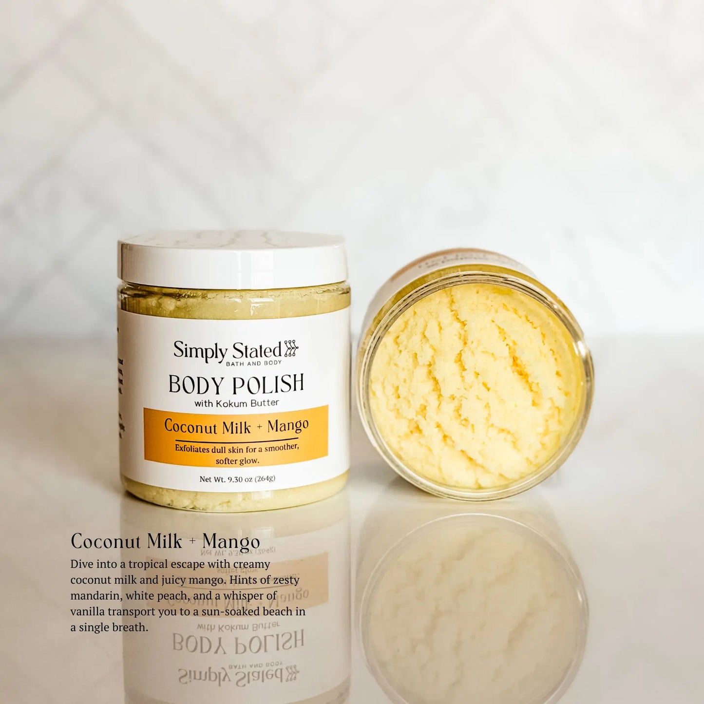Coconut Milk + Mango Body Polish