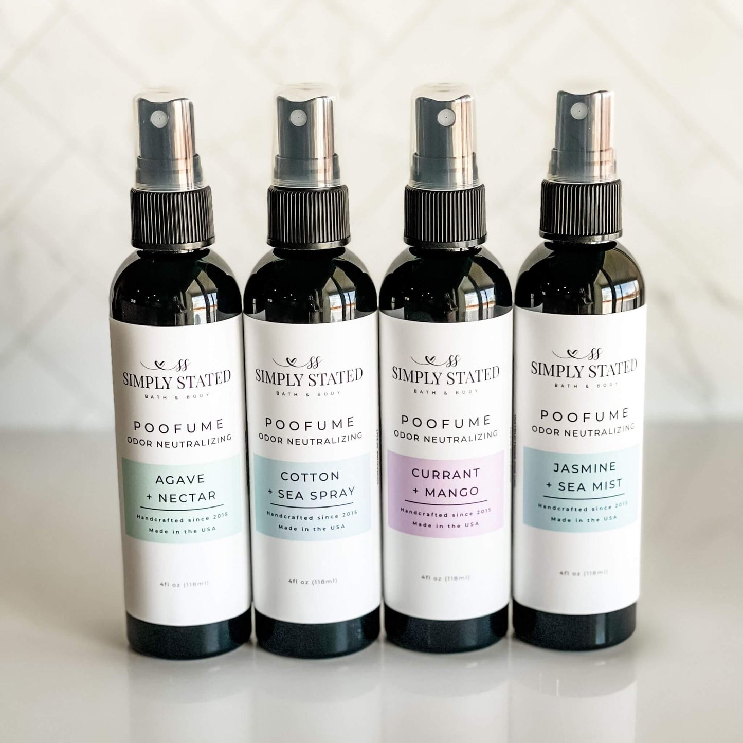 Cotton + Sea Spray Poofume | Bathroom Odor Neutralizing Spray
