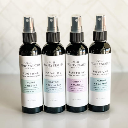 Jasmine + Sea Mist Poofume | Bathroom Odor Neutralizing Spray